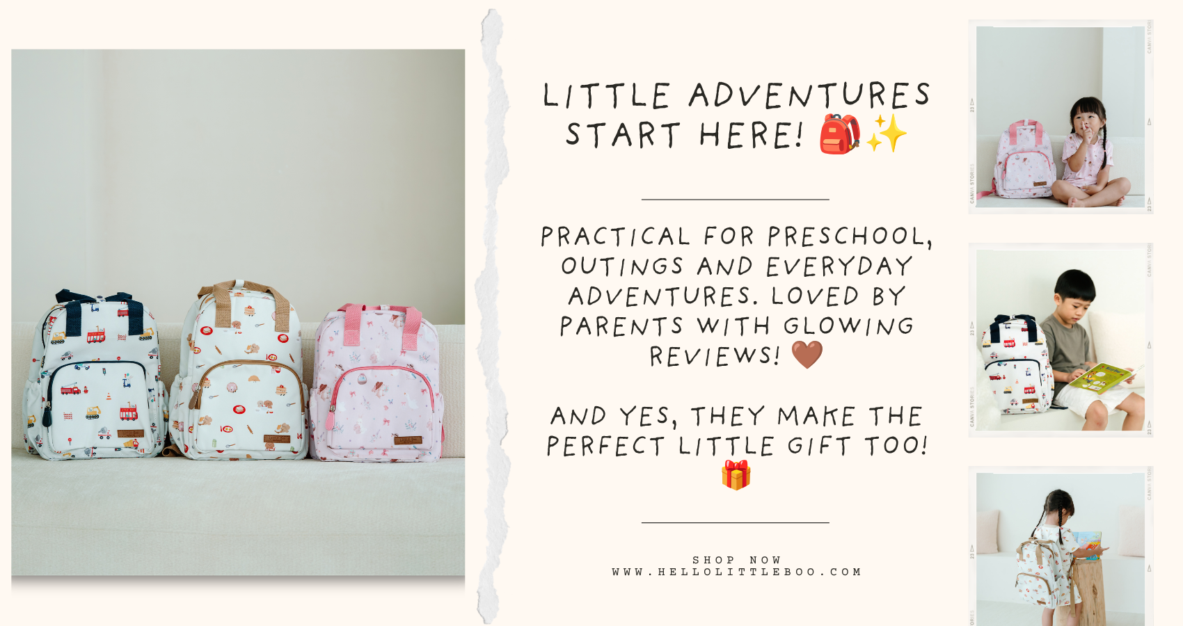 New collection - backpacks