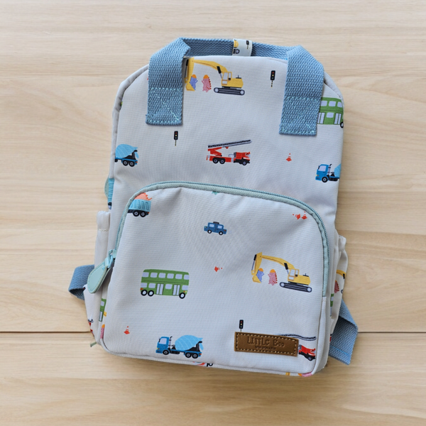 MY LITTLE BOO FIRST BACKPACK - DINO VEHICLES [PRE-ORDER ]