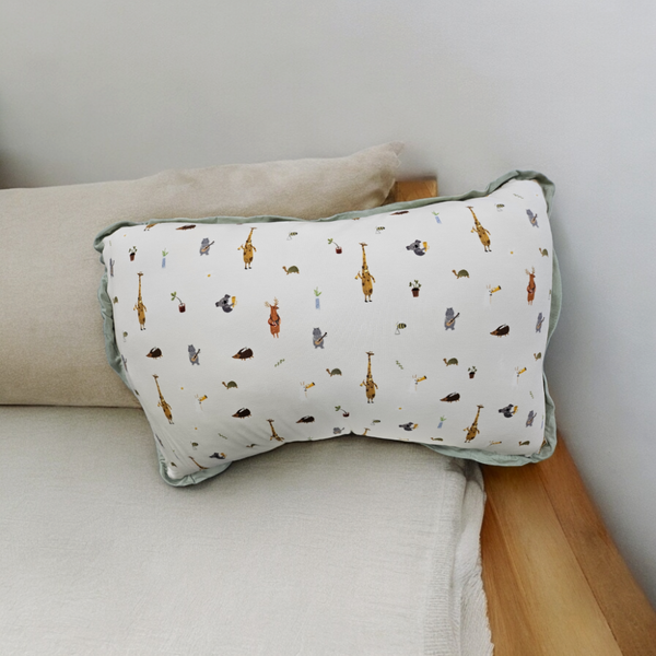 BAMBOO SNUGGLY TODDLER HEAD PILLOW - ANIMAL BAND