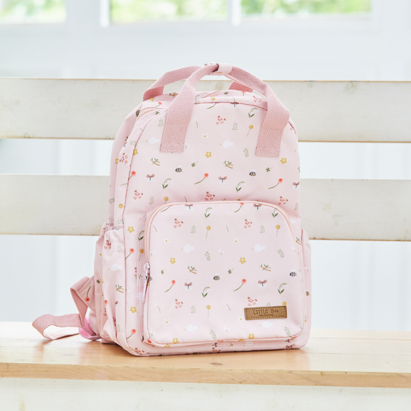 MY LITTLE BOO FIRST BACKPACK - SPRING FLORAL - LARGE [PRE-ORDER ]