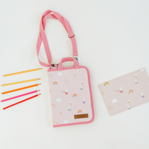 MY LITTLE BOO FIRST PORTABLE ART KIT - RAINBOW BUNNY