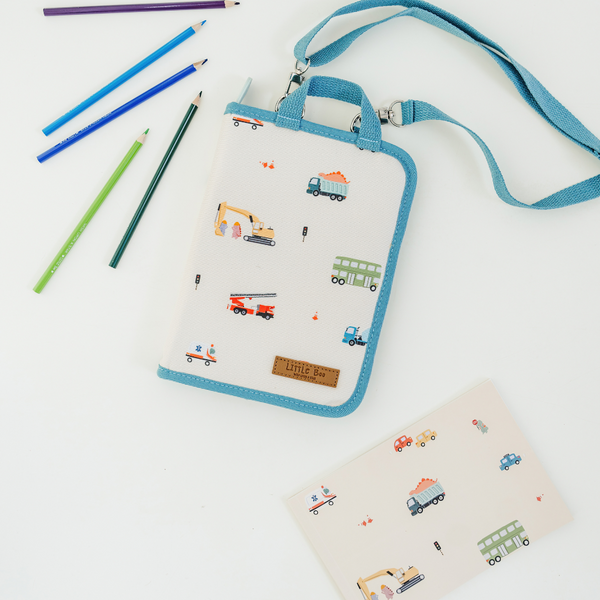 MY LITTLE BOO FIRST PORTABLE ART KIT - DINO VEHICLES