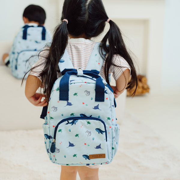 MY LITTLE BOO FIRST BACKPACK - OCEAN [TODDLER]
