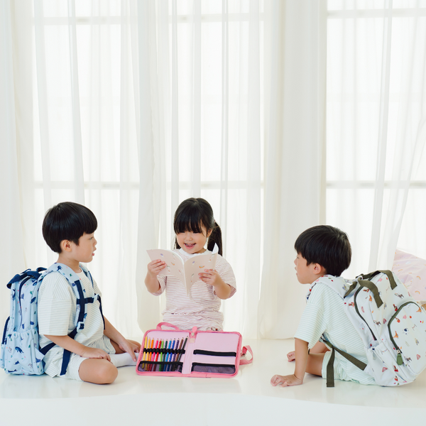 LITTLE BOO FIRST BACKPACK + ART KIT BUNDLE