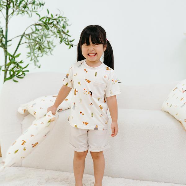 [TENCEL COLLECTION] 2 PC LOUNGE SET - FOREST GARDEN