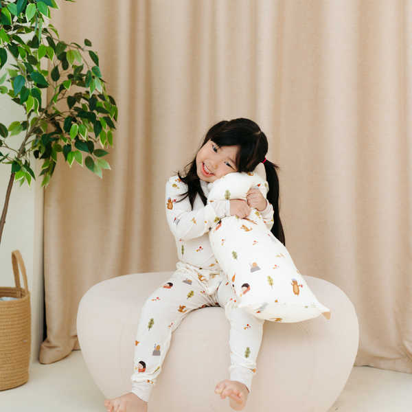 [TENCEL COLLECTION] 2 PC PYJAMAS - FOREST GARDEN