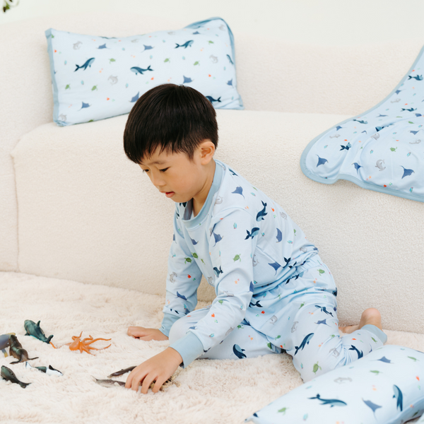 [TENCEL COLLECTION] 2 PC PYJAMAS - OCEAN