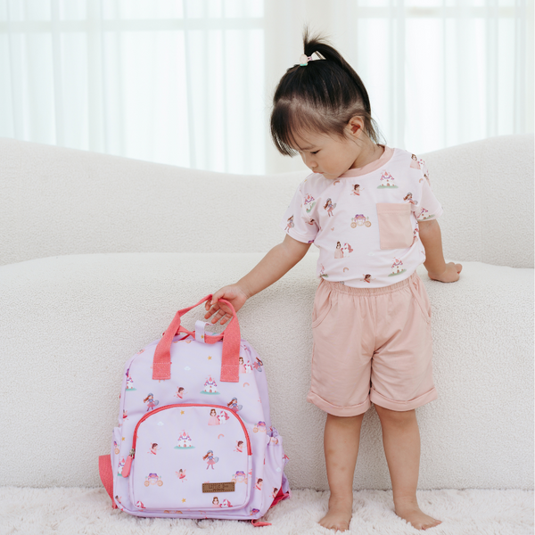 MY LITTLE BOO FIRST BACKPACK - WHIMSICAL PRINCESS [MEDIUM]