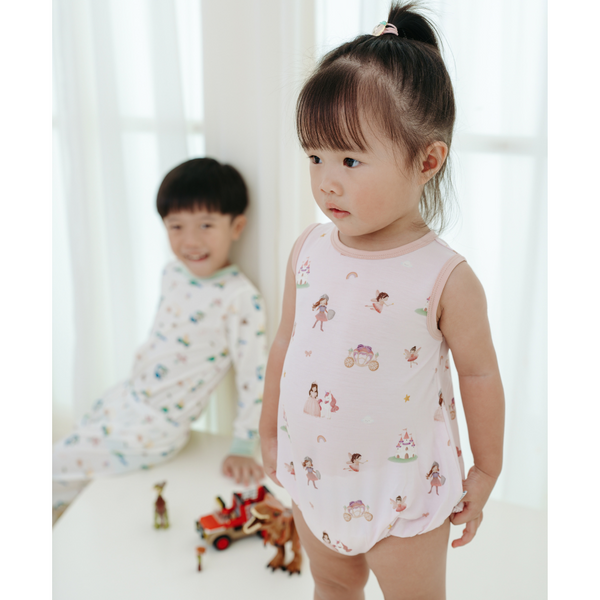 [TENCEL COLLECTION] BUBBLE ROMPER - WHIMSICAL PRINCESS