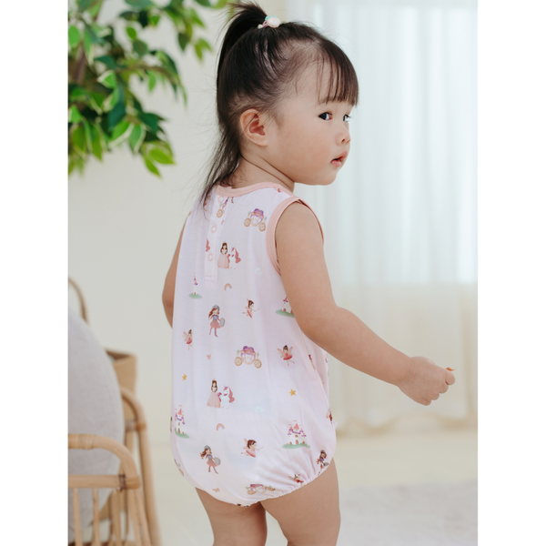 [TENCEL COLLECTION] BUBBLE ROMPER - WHIMSICAL PRINCESS