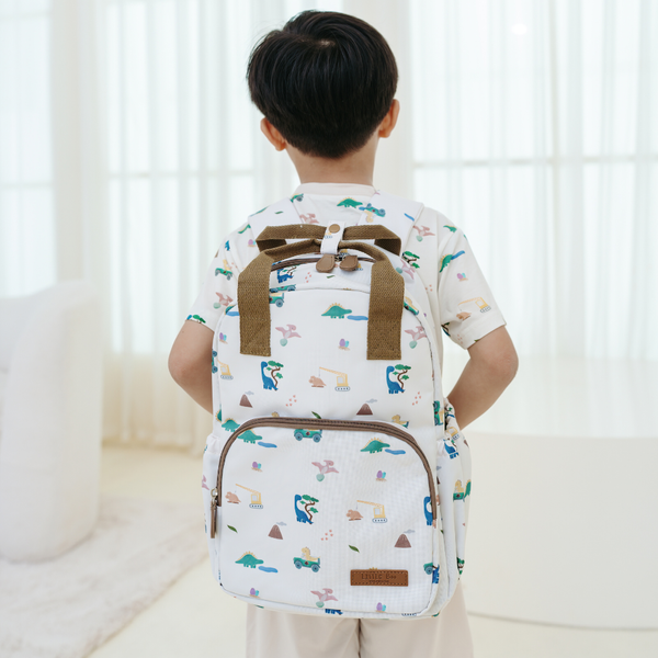 MY LITTLE BOO FIRST BACKPACK - ROAR ROAR DINO [LARGE]