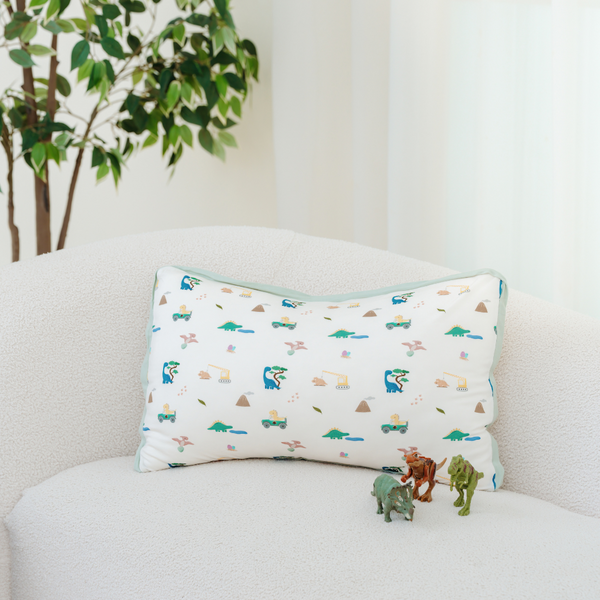 [TENCEL COLLECTION] TODDLER HEAD PILLOW - ROAR ROAR DINO