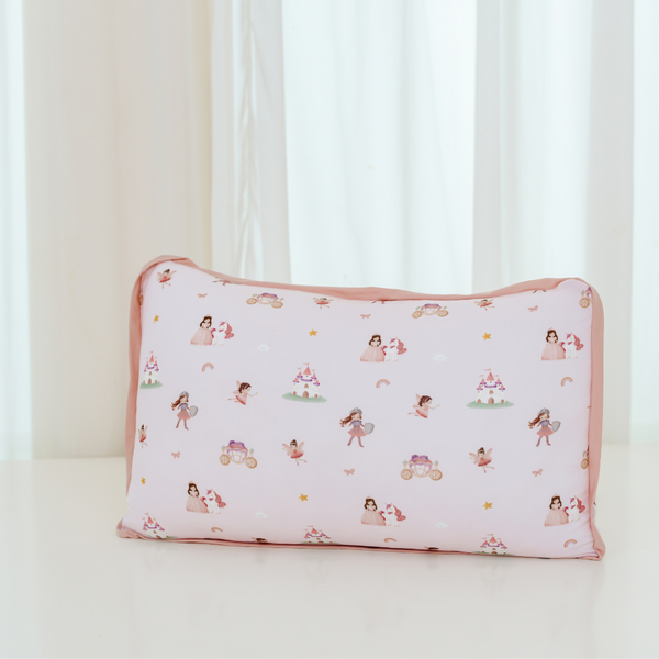 [TENCEL COLLECTION] TODDLER HEAD PILLOW - WHIMSICAL PRINCESS
