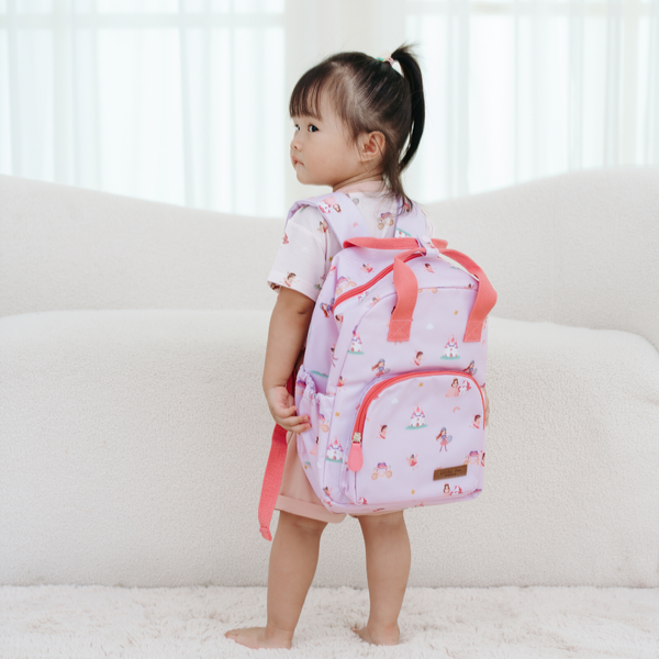 MY LITTLE BOO FIRST BACKPACK - WHIMSICAL PRINCESS [MEDIUM]