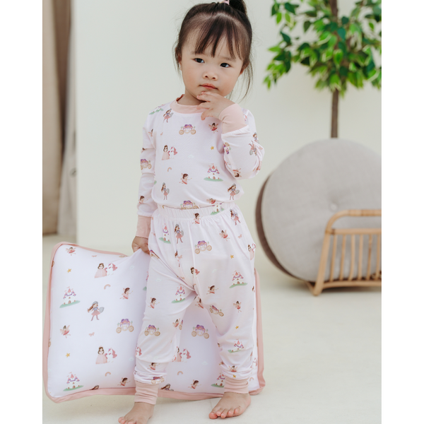 [TENCEL COLLECTION] 2 PC PYJAMAS - WHIMSICAL PRINCESS