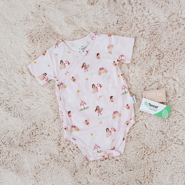 [TENCEL COLLECTION] WRAP ONESIE - WHIMSICAL PRINCESS