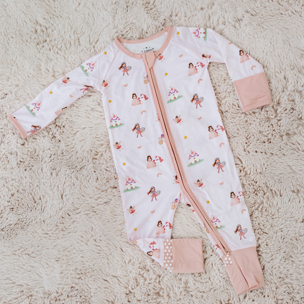 [TENCEL COLLECTION] ZIPPED PYJAMAS - WHIMSICAL PRINCESS