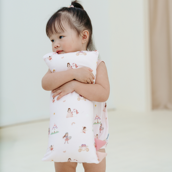 [TENCEL COLLECTION] SNUGGLY PILLOW CASE- WHIMSICAL PRINCESS