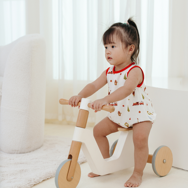 [TENCEL COLLECTION] BUBBLE ROMPER - JOLLY CHRISTMAS