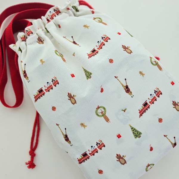 Christmas Gift/ Tote Bag (Long Strap) - Animal Band