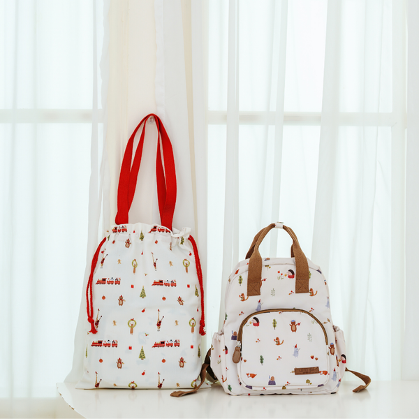 Christmas Gift/ Tote Bag (Long Strap) - Animal Band