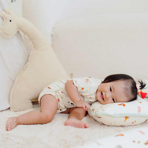 [TENCEL COLLECTION] WRAP ONESIE - FARMERS MARKET