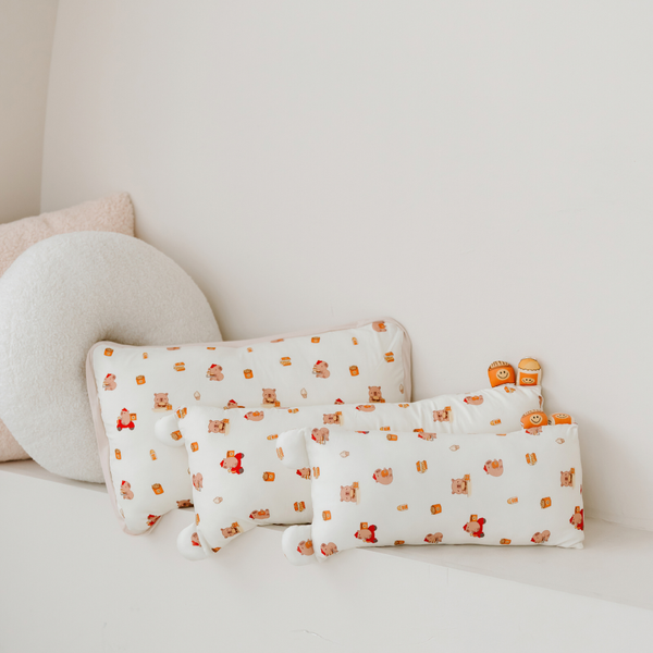 [TENCEL COLLECTION] TODDLER HEAD PILLOW - CAPY HAPPY SNACKS