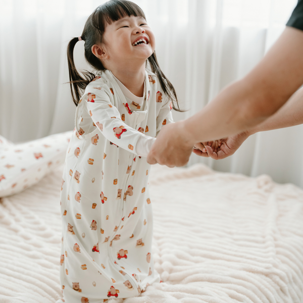[TENCEL COLLECTION] WEARABLE BLANKET - CAPY HAPPY SNACKS