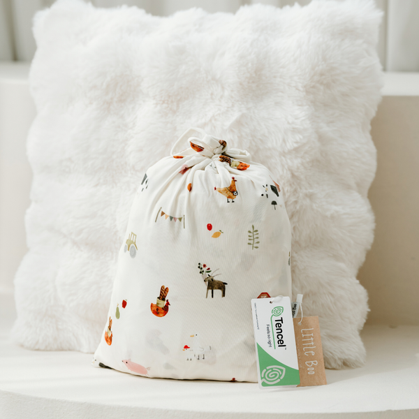 [TENCEL COLLECTION] WATERPROOF COT SHEET - FARMERS MARKET