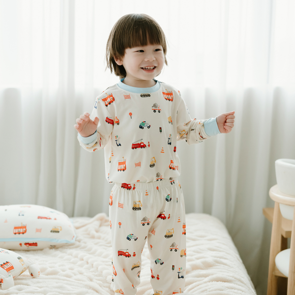[TENCEL COLLECTION] 2 PC PYJAMAS - MY FAVOURITE VEHICLES