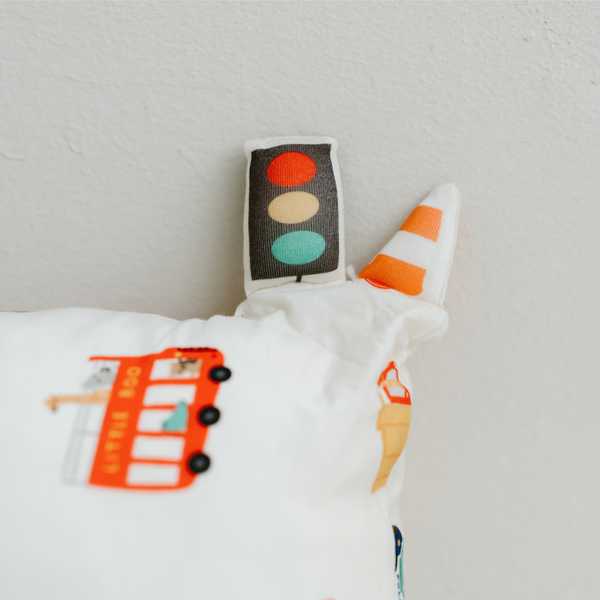 [TENCEL COLLECTION] SNUGGLY PILLOW - MY FAVOURITE VEHICLES