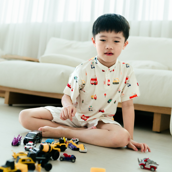 [TENCEL COLLECTION] SUNNY DAY SHIRT – MY FAVOURITE VEHICLES