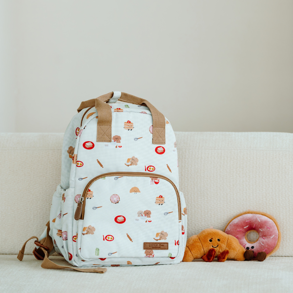MY LITTLE BOO FIRST BACKPACK - LITTLE BREAKFAST CLUB [LARGE]
