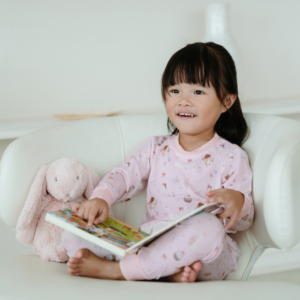 [TENCEL COLLECTION] 2 PC PYJAMAS - LITTLE BUNNY JOYS