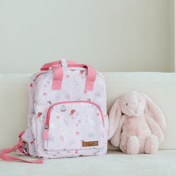 MY LITTLE BOO FIRST BACKPACK - LITTLE BUNNY JOYS [MEDIUM]