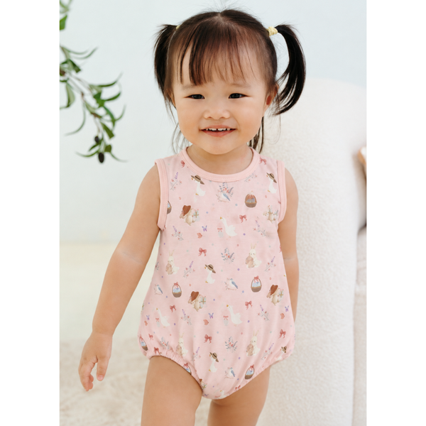 [TENCEL COLLECTION] BUBBLE ROMPER - LITTLE BUNNY JOYS