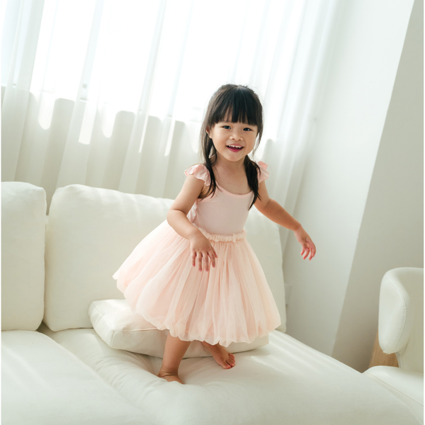 [TENCEL COLLECTION] TWIRLY BUBBLE TULLE DRESS