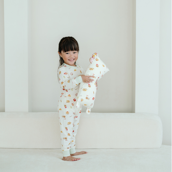 [TENCEL COLLECTION] 2 PC PYJAMAS - LITTLE BREAKFAST CLUB