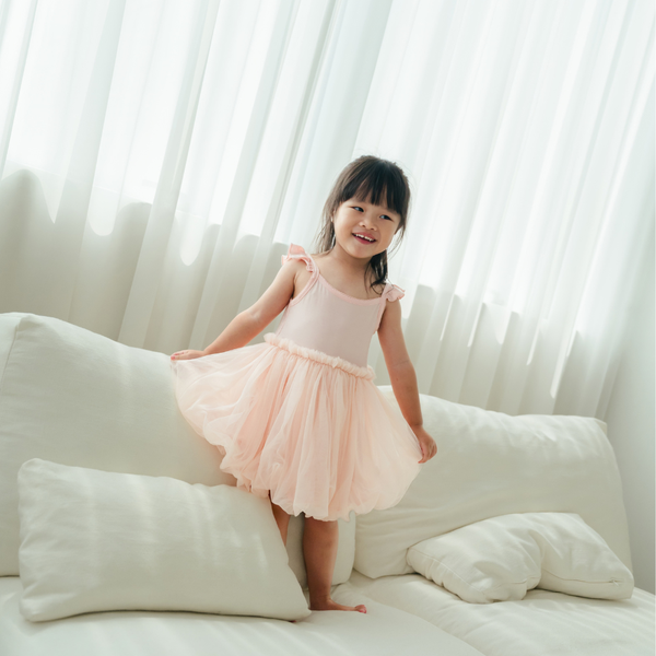 [TENCEL COLLECTION] TWIRLY BUBBLE TULLE DRESS