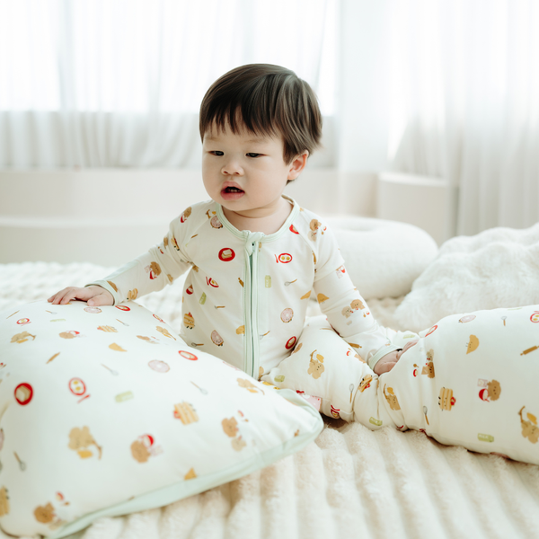 [TENCEL COLLECTION] ZIPPED PYJAMAS - LITTLE BREAKFAST CLUB