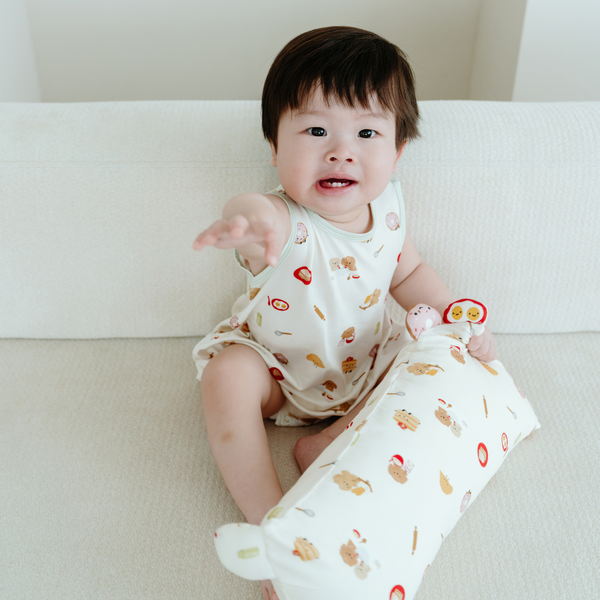 [TENCEL COLLECTION] BUBBLE ROMPER - LITTLE BREAKFAST CLUB