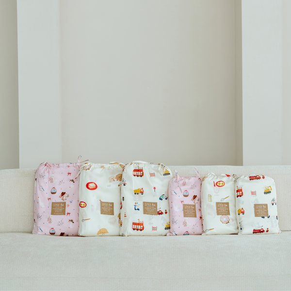 [TENCEL COLLECTION] WATERPROOF SINGLE BEDSHEET - MY FAVOURITE VEHICLES [PRE-ORDER]
