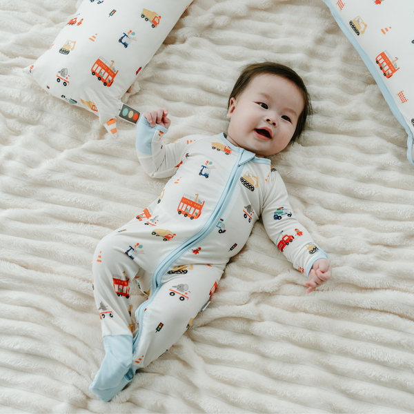 BABY ZIPPED PYJAMAS - BUNDLE OF 2
